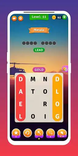 Play Word Search Connect as an online game Word Search Connect with UptoPlay
