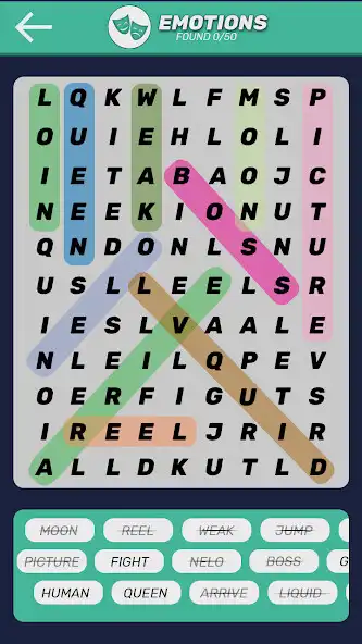 Play Word Search Find Unique Words as an online game Word Search Find Unique Words with UptoPlay