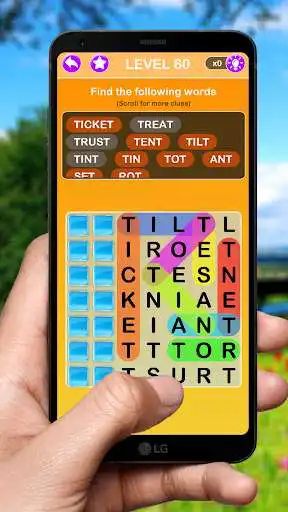 Play Word Search Free In English - Classic Word Search as an online game Word Search Free In English - Classic Word Search with UptoPlay