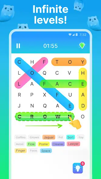 Play Word search game - Find words  and enjoy Word search game - Find words with UptoPlay