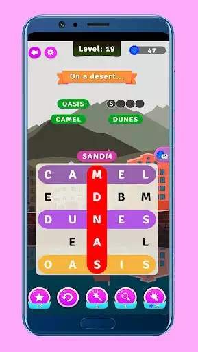 Play Word Search Game in English as an online game Word Search Game in English with UptoPlay