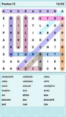 Play Word Search Games in Spanish