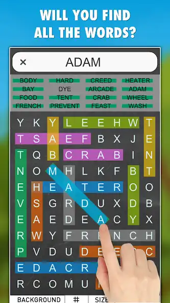 Play Word Search Games PRO as an online game Word Search Games PRO with UptoPlay