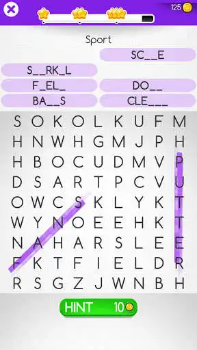 Play Wordsearch Hero as an online game Wordsearch Hero with UptoPlay