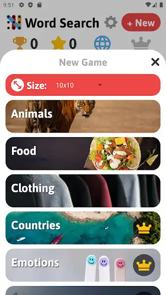 Play Word Search Hidden Word Puzzle as an online game Word Search Hidden Word Puzzle with UptoPlay