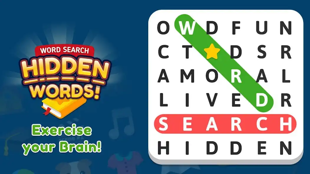 Play Word Search: Hidden Words  and enjoy Word Search: Hidden Words with UptoPlay