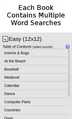 Play Word Search Library