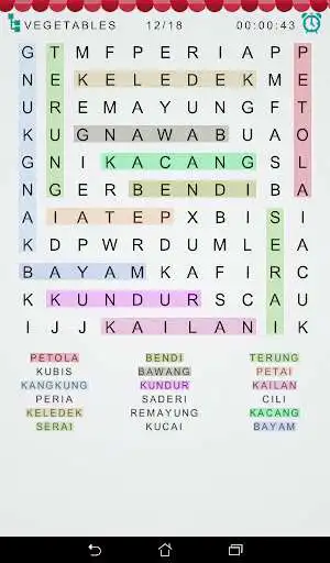 Play Word Search: Malay as an online game online Word Search: Malay with UptoPlay com.lipandes.game.carikata Play Word Search: Malay as an online game Word Search: Malay with UptoPlay