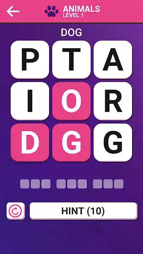 Play Word Search Pro - A fun brain teaser puzzle game  and enjoy Word Search Pro - A fun brain teaser puzzle game with UptoPlay