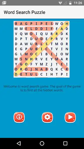 Play Word Search puzzle - find hidden words on board  and enjoy Word Search puzzle - find hidden words on board with UptoPlay