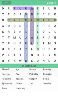 Play Word Search - Search The Words