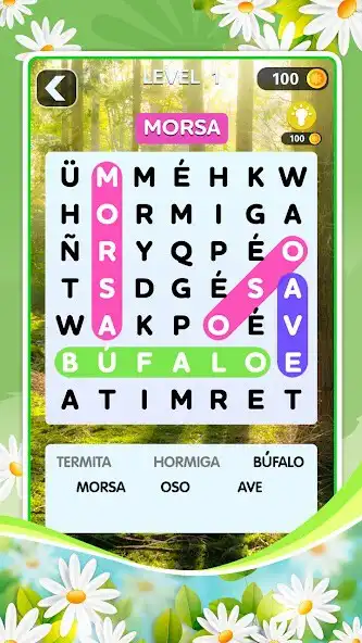 Play Word Search Spanish Puzzle  and enjoy Word Search Spanish Puzzle with UptoPlay