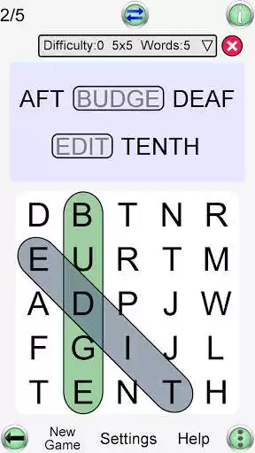 Play Word Search Ultimate as an online game Word Search Ultimate with UptoPlay