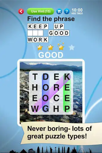 Play Word Search World Traveler as an online game Word Search World Traveler with UptoPlay