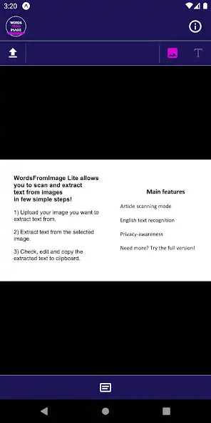 Play WordsFromImage Lite as an online game WordsFromImage Lite with UptoPlay