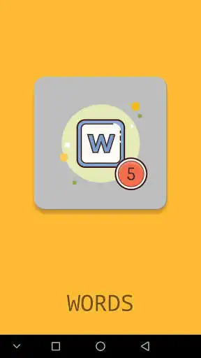 Play Words Game - 5 Letters  and enjoy Words Game - 5 Letters with UptoPlay