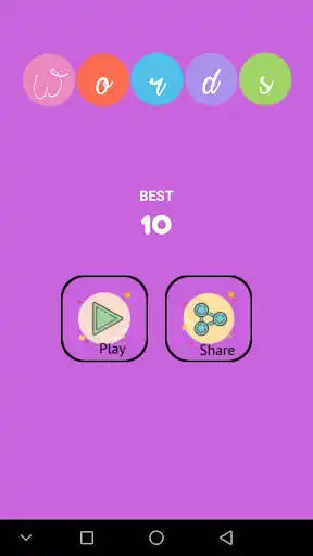 Play Words Game - 5 Letters as an online game Words Game - 5 Letters with UptoPlay