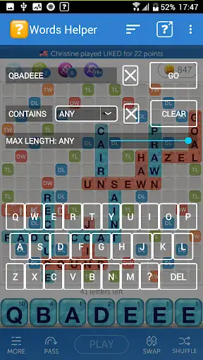 Play Words Helper (with Floating Tile)  and enjoy Words Helper (with Floating Tile) with UptoPlay