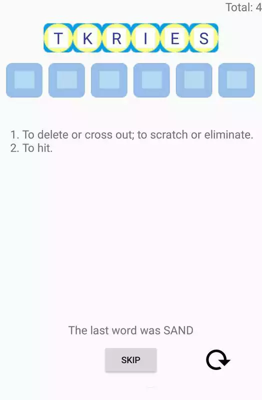 Play Word Shuffle
