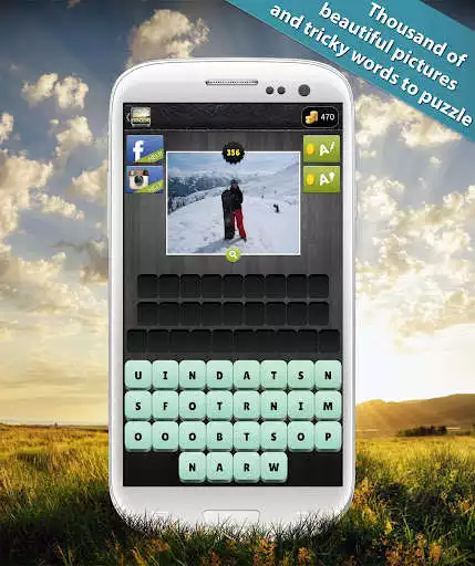 Play Words in a Pic as an online game Words in a Pic with UptoPlay