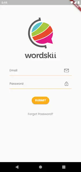 Play Wordskii App as an online game Wordskii App with UptoPlay