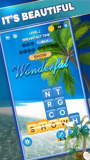 Play Word Slide - Word Games as an online game Word Slide - Word Games with UptoPlay
