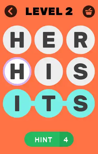 Play Wordslly - Scramble Game as an online game Wordslly - Scramble Game with UptoPlay