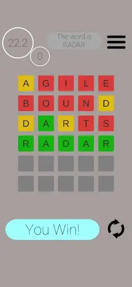Play Wordsly as an online game Wordsly with UptoPlay