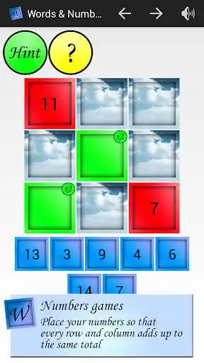 Play Words  Numbers 2 as an online game Words  Numbers 2 with UptoPlay