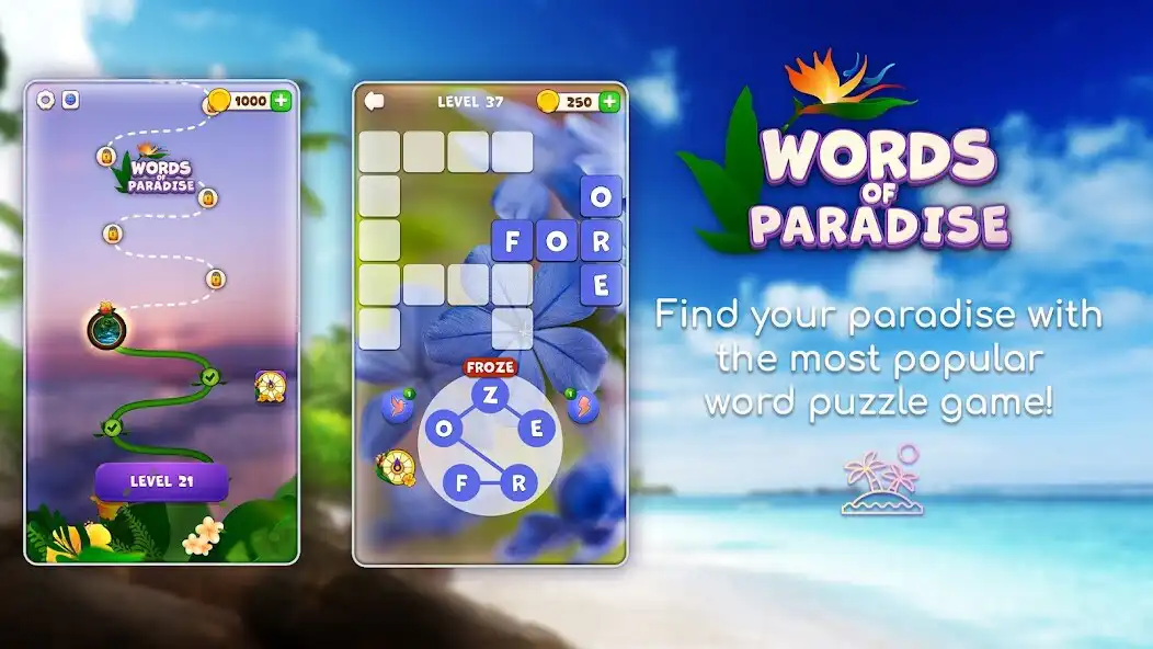Play Words of Paradise and enjoy Words of Paradise with UptoPlay Play Words of Paradise and enjoy Words of Paradise with UptoPlay