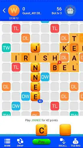 Play Word Solo as an online game Word Solo with UptoPlay