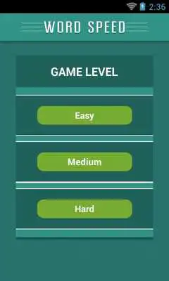 Play Word Speed Game