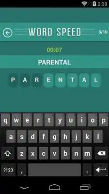 Play Word Speed Game