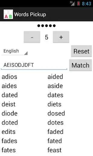 Play Words Pickup