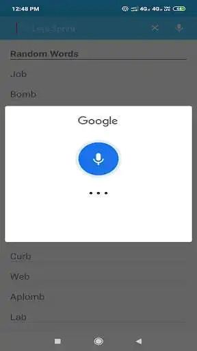 Play Word Sprint (Dictionary) as an online game Word Sprint (Dictionary) with UptoPlay
