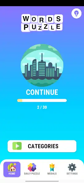 Play Words Puzzle - A Puzzle Game  and enjoy Words Puzzle - A Puzzle Game with UptoPlay