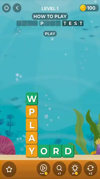 Play Word Stack - a puzzle game as an online game Word Stack - a puzzle game with UptoPlay