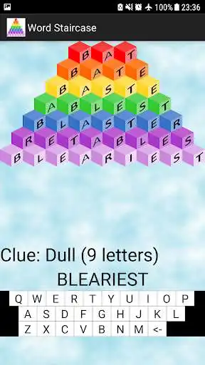 Play Word Stairscase  and enjoy Word Stairscase with UptoPlay