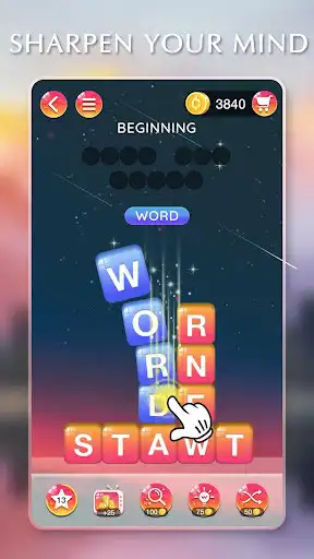 Play Word Sweeper as an online game Word Sweeper with UptoPlay