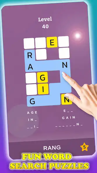 Play WordSweep as an online game WordSweep with UptoPlay