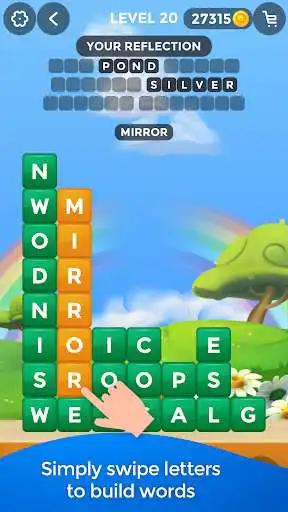 Play Word Swipe Connect: Stacks  and enjoy Word Swipe Connect: Stacks with UptoPlay
