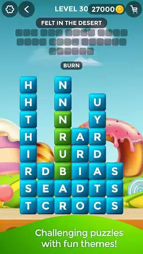Play Word Swipe Connect: Stacks as an online game Word Swipe Connect: Stacks with UptoPlay