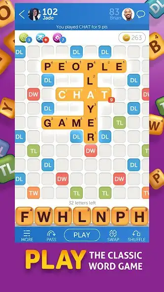 Play Words with Friends 2 Classic  and enjoy Words with Friends 2 Classic with UptoPlay