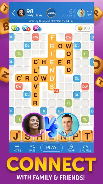 Играйте в «Слова с друзьями 2 Классика» как онлайн-игру «Слова с друзьями 2 Классика» с UptoPlay