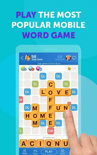 Play Words With Friends Crosswords  and enjoy Words With Friends Crosswords with UptoPlay
