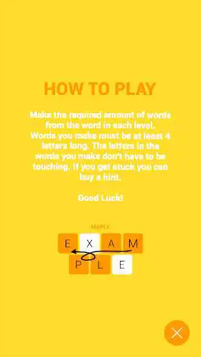 Play Words Within Play Words Within