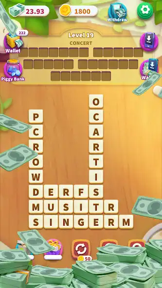 Play Word Tiles as an online game Word Tiles with UptoPlay
