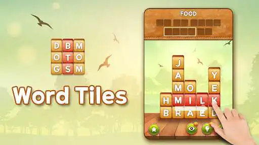 Play Word Tiles : Swipe Word Puzzle  and enjoy Word Tiles : Swipe Word Puzzle with UptoPlay