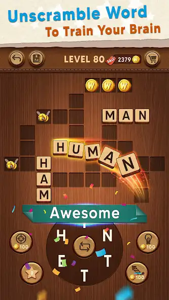 Play Word Timber: Mind Puzzle Games as an online game Word Timber: Mind Puzzle Games with UptoPlay