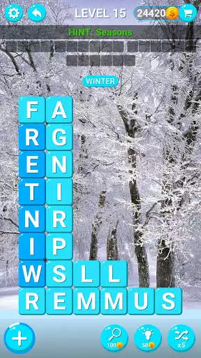 Play Word Tower: Connect Words as an online game Word Tower: Connect Words with UptoPlay